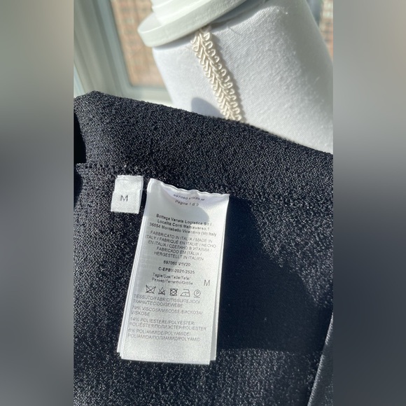 Bottega Veneta Towelling Knit Black Dress size M $2,000 NEW - Picture 16 of 16